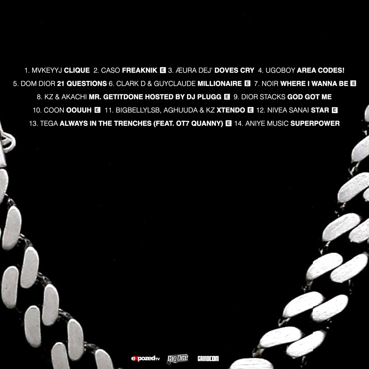 Volume 6 tracklist — the selected artists