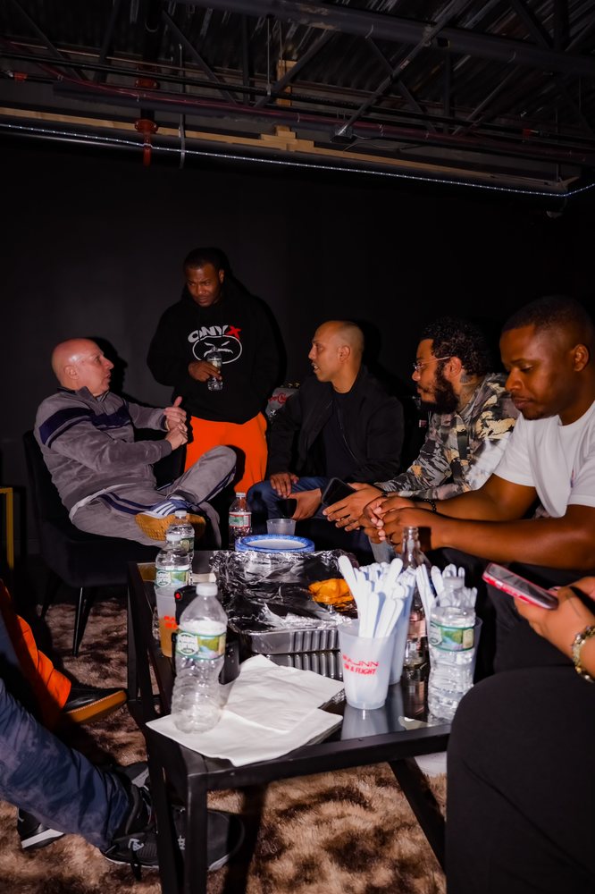 GrindCon members in conversation